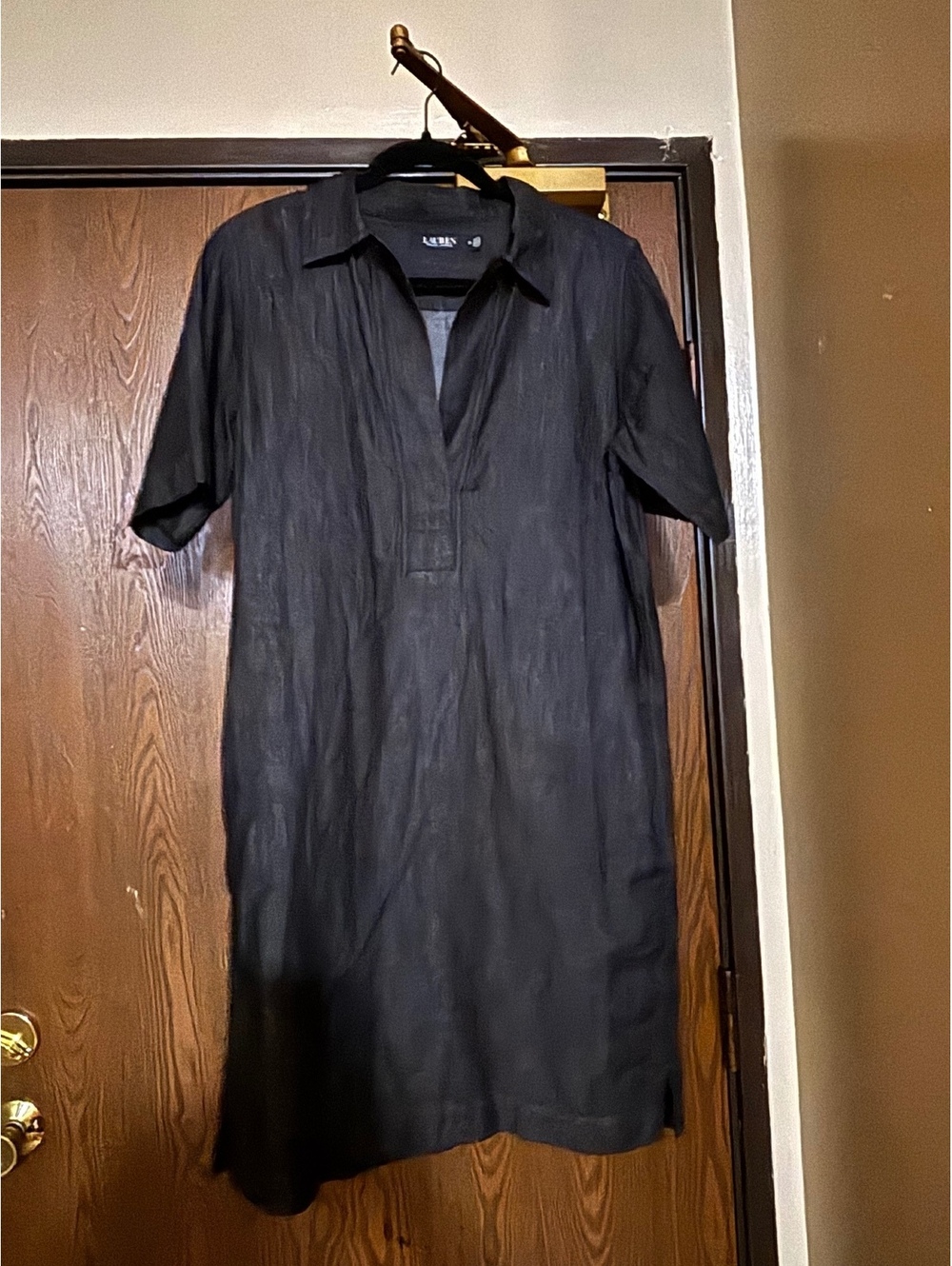 NWOT Ralph Lauren Denim Fall Preppy Midi Dress